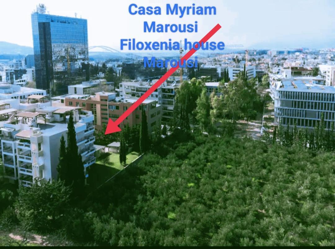 Apartmán Filoxenia House Marousi -Private Parking- Atény Exteriér fotografie
